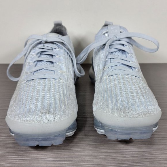 Nike Air VaporMax Flyknit 3 Sneaker, Pure Platinum AJ6900-102, Mens Size 8 / 41 - Picture 2 of 10